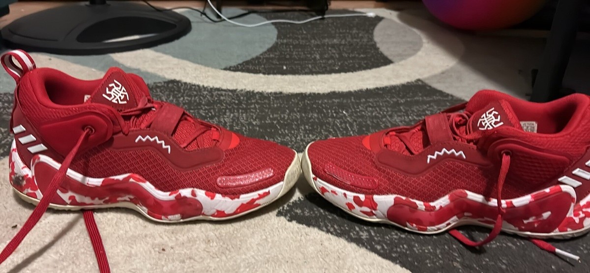 Size 8.5 - adidas D.O.N. Issue #3 Paint Smudge - Team Power 