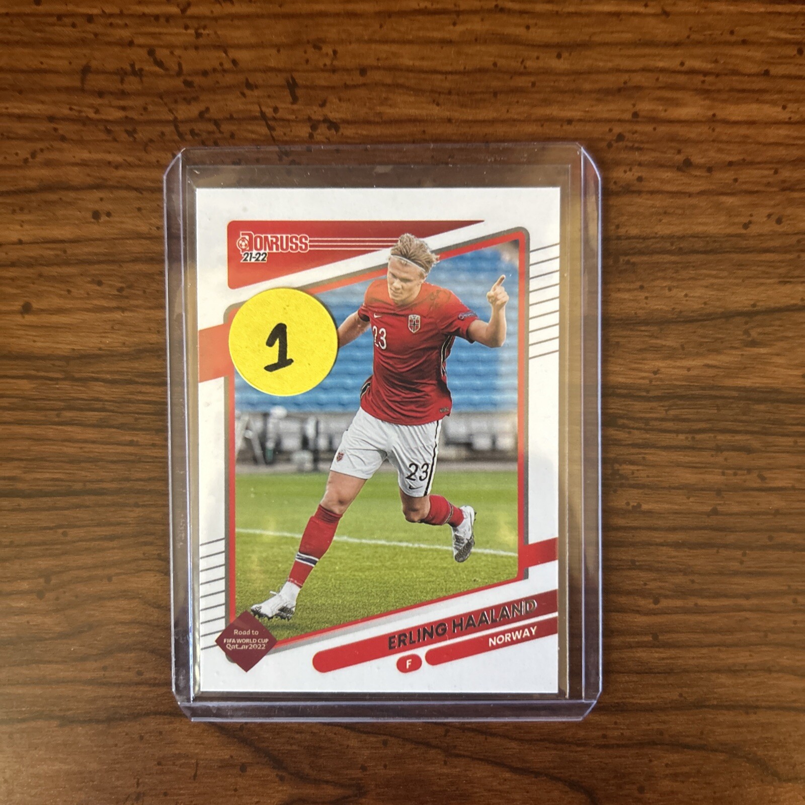 Erling Haaland 2021-22 Panini Donruss Soccer Fifa World Cup Qatar