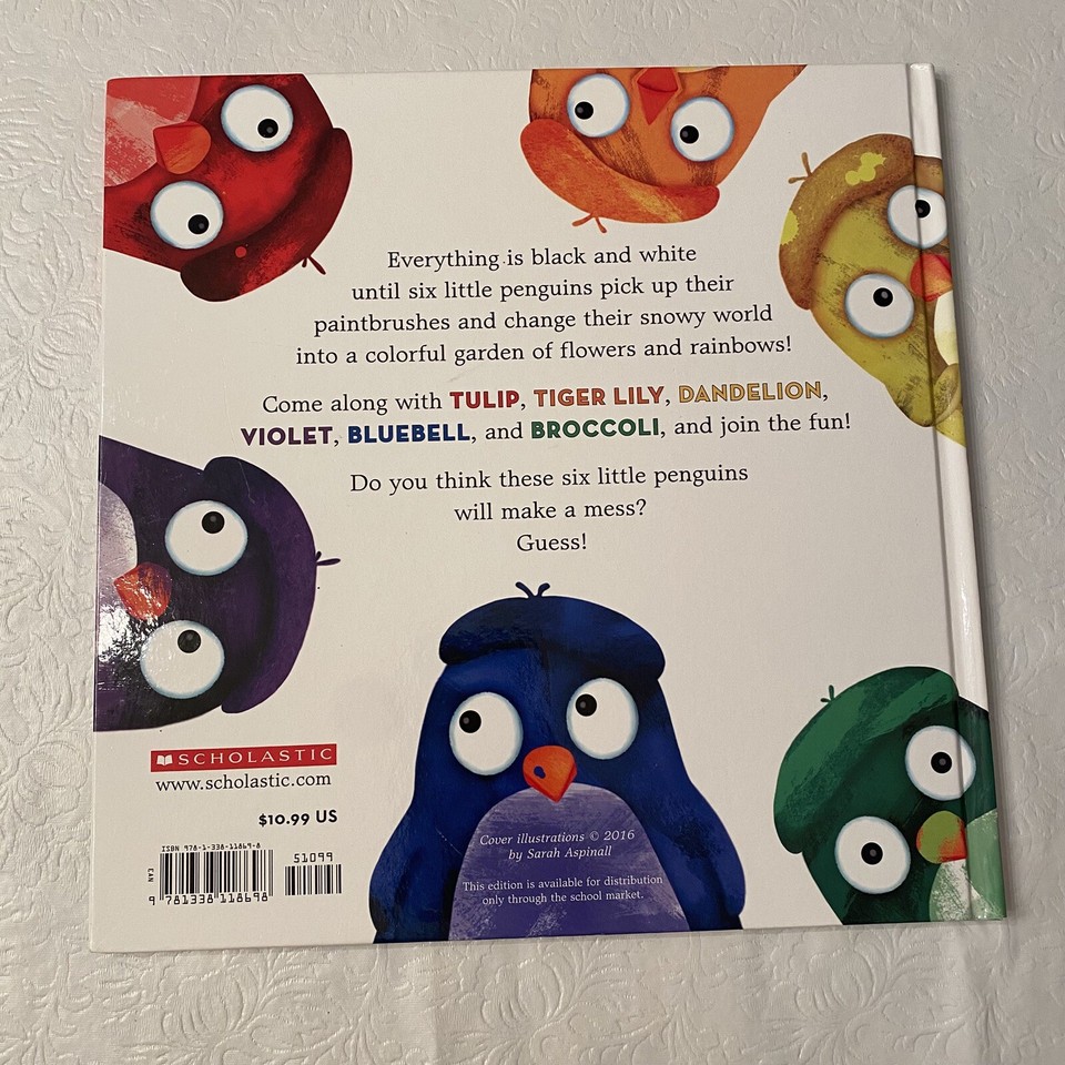 Penguins Love Colors By Sarah Aspinall Hardcover Book eBay