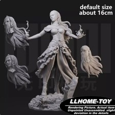Game Liliana Vess Dark Witch Resin 3D Print GK Figure DIY Model Unpainted