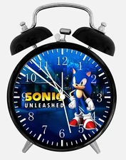 Super Sonic Alarm Desk Clock 3.75" Home or Office Decor Z99 Nice For Gift