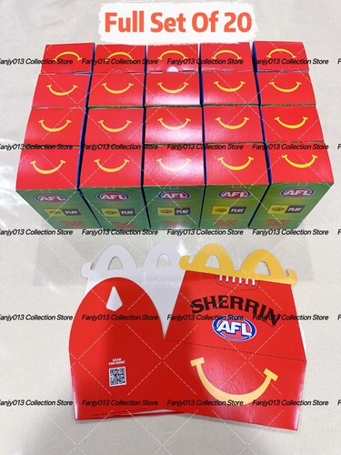 McDonald's Happy Meal Toys 2025 AFL Deportes BOLSA CLIP CON PEGATINAS Y TARJETA - Elige - Imagen 6 de 29