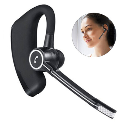 Business Bluetooth Headset Wireless Music Earpiece  Microphone for iOS Android