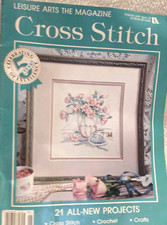 Leisure Arts Counted Cross Stitch 27 Projects The Magazine Jan/Feb 1987