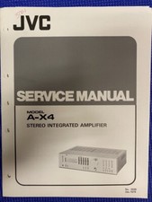 JVC A-X4 AX4 Service Manual  ORIGINAL 
