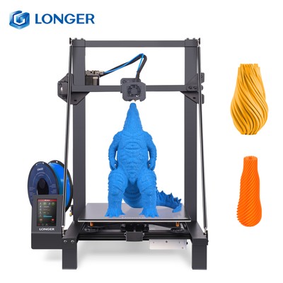 LONGER LK5 Pro FDM 3D Printer w Dual Blower Kit Large Size Stable Structure K0M1