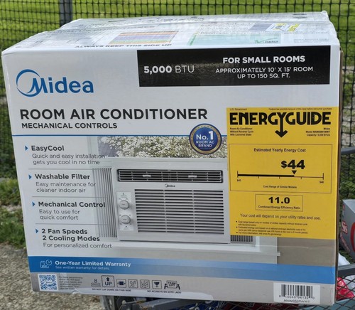 Midea 5000 BTU 115V Room Air Conditioner (for small rooms) MAW05M1WWT BRAND NEW