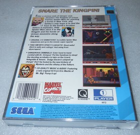 The Amazing Spider-Man Sega CD Very Good Condition - 100% Authentic Complete