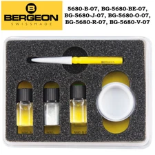 Bergeon 5680 Set of Luminous Compound, Paste, and Powder, Swiss Made - NEW!