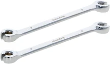 Utoolmart Flare Nut Wrench, 6Mm X 8Mm Metric Double Open End, 2 Pcs