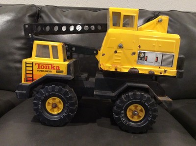 tonka crane truck vintage