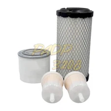 FOR KUBOTA ENGINE OIL FUEL & AIR FILTER KIT ZD28 BX2200 BX2660 TRACTORS
