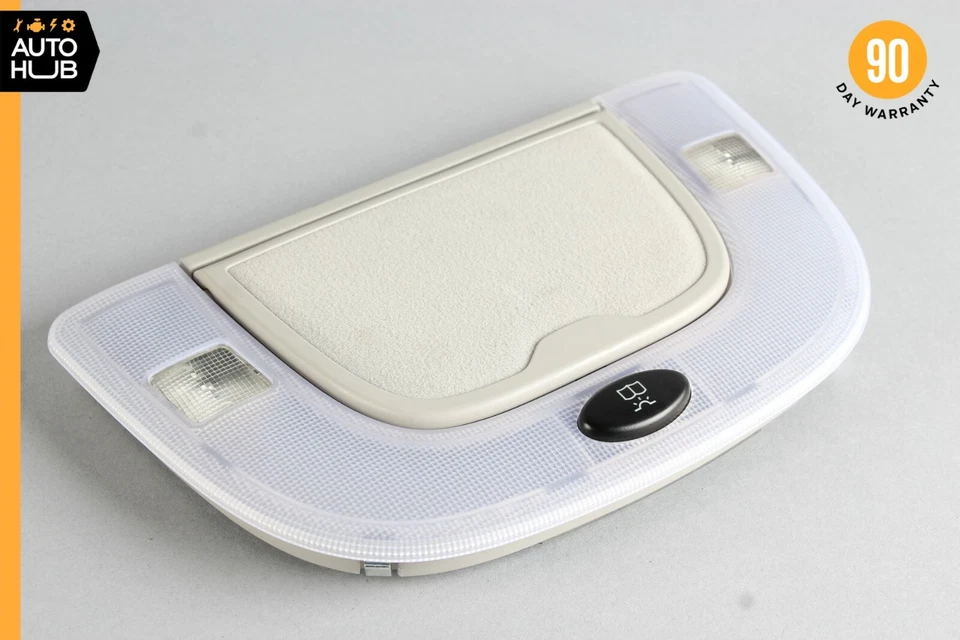 00-06 梅赛德斯 W220 S430 S500 左右后圆顶灯镜 2 件套原始设备制造商 — 第 2/4 张图片