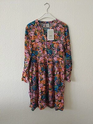 ICHI Damen Kleid Größe XS bunt Blumenmuster - Bild 1 von 4
