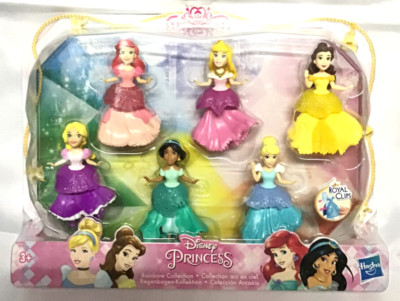 Disney Princess Collection Royal Clips 6-Pack 8cm Figur Hasbro