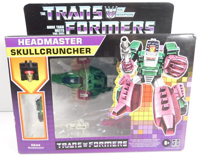 Hasbro Transformers Generations Retro Headmaster Skullcruncher F1027 NEW SEALED