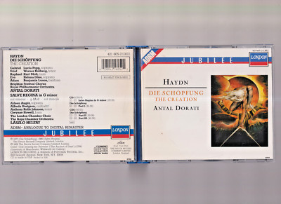 Haydn*, Antal Dorati   Die Schöpfung = The Creation (2 CD) W/Booklet #0525BJ
