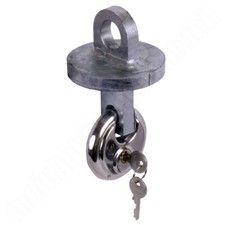 Diebstahlsicherung Anhängerschloss für Zugöse - gleichschließend