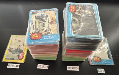 1977 Topps Star Wars Cards 133-264 (P-NM) - You Pick - Complete Your Set