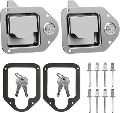 Camion 2 Piezas Pestillo Para Caja De Herramientas, Caja De Herramientas Con...