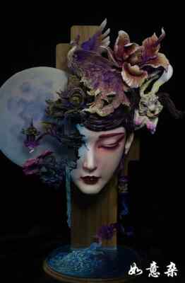 LIANG Studio Prototype of creation Model China GK Champion Statue Moon Palace