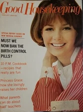 GOOD HOUSEKEEPING February 1966 BEAUTIFUL ADS Princess GRACE, Dr JOYCE Brothers 