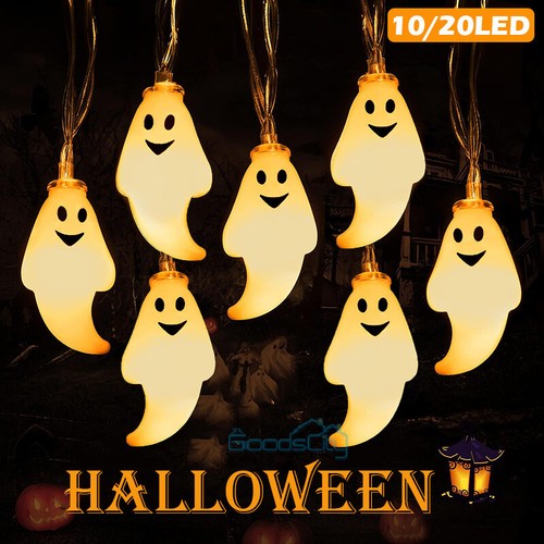 Cadena de luces de Halloween Decoration espeluznante, calabaza, fantasma, calave - Picture 21 of 64