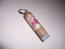 VTG My Father Cigars Flor de las Antillas Sun Grown Wooden Keychain