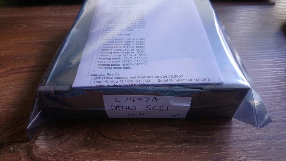 HP Surestore DAT 40 Internal SCSI Tape Drive -C7497A/C5683A - Image 3 of 4