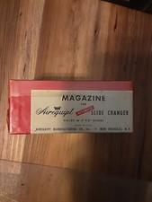Vintage AIREQUIPT Magazine for Automatic Slide Changer -36 2" x 2" Slide NOS