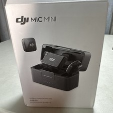 DJI Mic Mini Wireless Microphone 2 TX 1 RX Charging Case Windscreens Bag