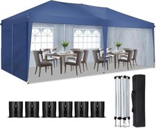 Sanheng Pop Up Gazebo 3x6m Size With Sides Blue Colour