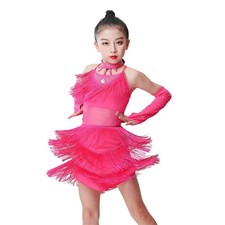 Kids Girls Belly Dance Wear Kids Wear Dancewear Tassel Dancing Dress Outfits