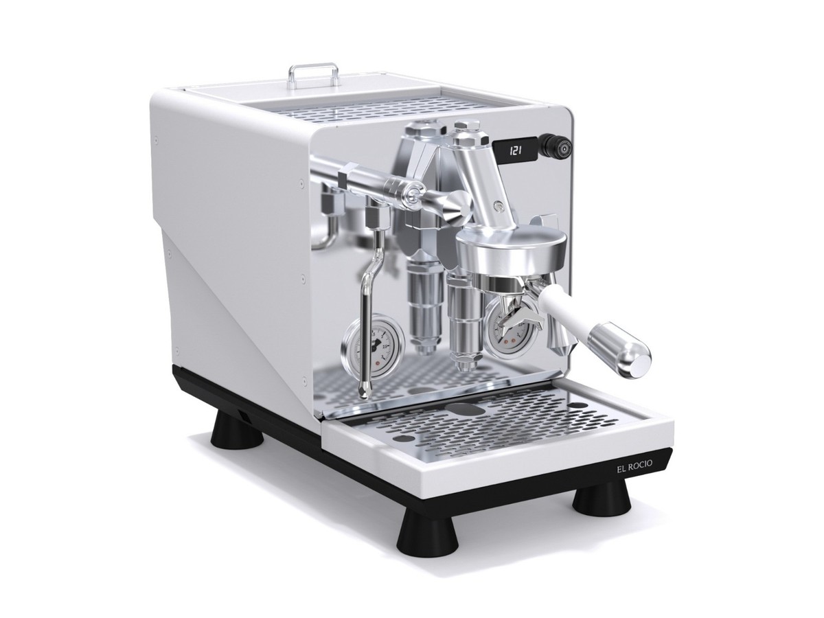 EL ROCIO MANUS S BY PESADO 1 GROUP ESPRESSO COFFEE MACHINE BRAND
