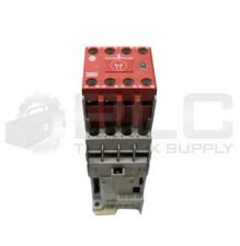 ALLEN BRADLEY 100S-C09DJ14BC /A SAFETY CONTACTOR W/ 100-C09D*10 /A W/ 100S-F /B