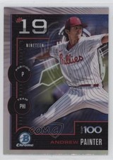 2025 Bowman Bowman Scouts Top 100 Chrome Andrew Painter #BTP-19 y8x