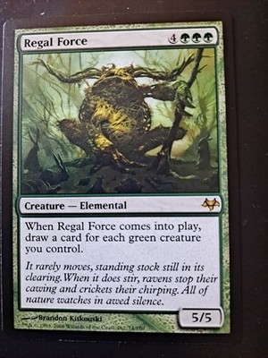 Wizards of the Coast Magic: The Gathering Regal Force Eventide Green Rare 74/180