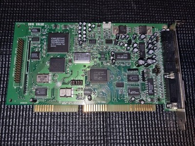 Creative Labs Sound Blaster 16 Value (CT2770) audio card - Vintage PC hardware