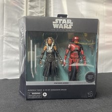 Star Wars The Black Series Ahsoka Tano & Hk-87 Assassin Droid 2-Pack New Sealed