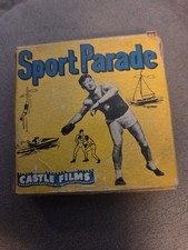 Castle Films Sport Parade Standard 8mm Black  White Movie Film
