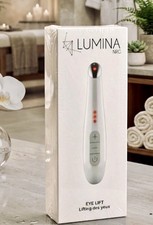 LUMINA NRG 3 in 1 Eye Massage Wand Red LED Light Thermal Therapy New Sealed