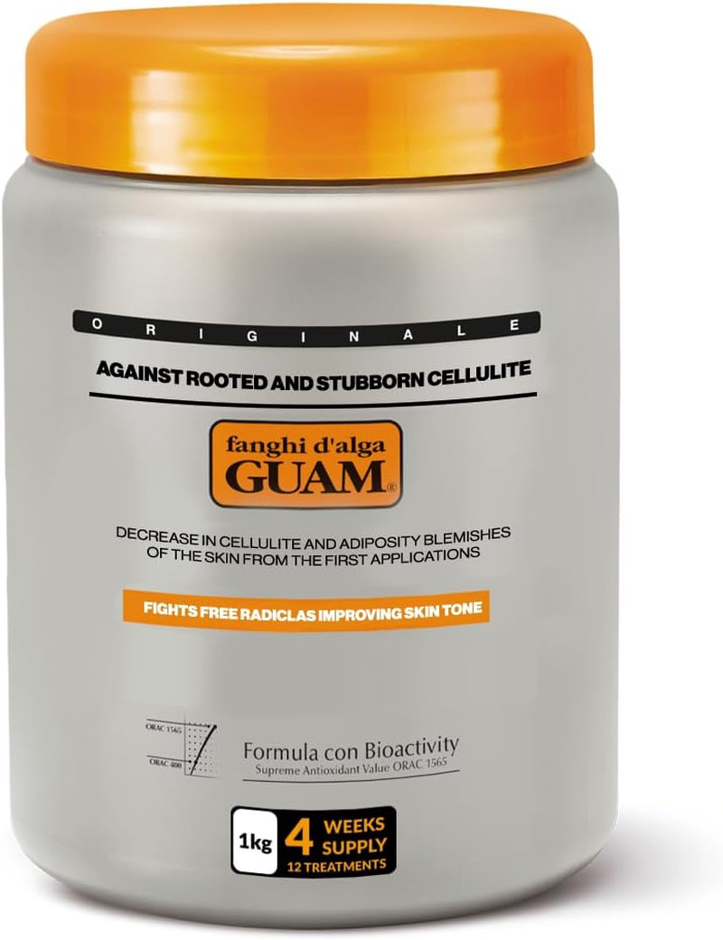 Fanghi d'Alga Guam Cellulite Radicata 1 kg - Trattamento Urto Professionale