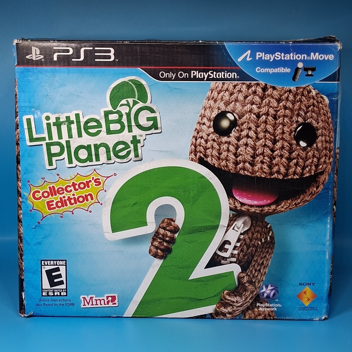 Box Only) Little Big Planet 2 (PS3) & Sackboy A Big Adventure (PS4