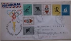 Netherlands Stamp B296-300 FDC Used Cat $7.00 Olympic Topical