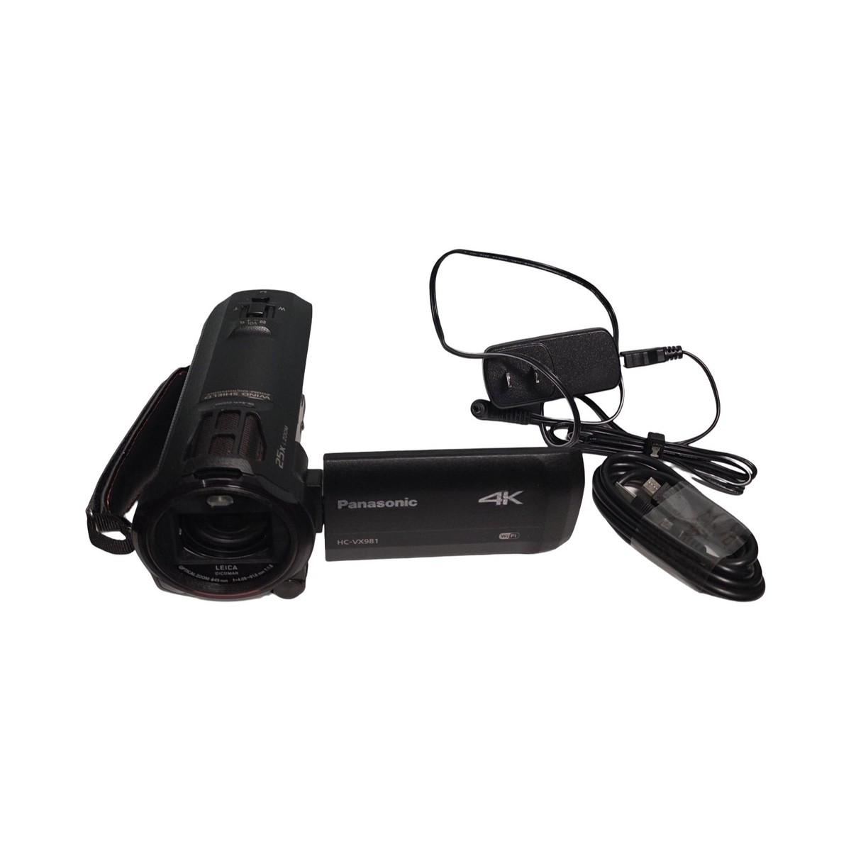Panasonic HC-VX981K 4K HD Camcorder with 20X LEICA DICOMAR