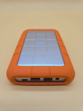 LaCie Rugged 500GB External  Hard Drive USB2 Firewire 400 800 100% Health 16hrs