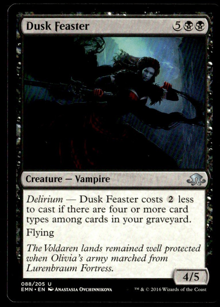 2016 Eldritch Moon Dusk Feaster Expansion/Uncommon #88