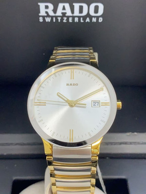 RADO Centrix Quartz R30931103 Silver Dial 38mm Stainless Steel Watch