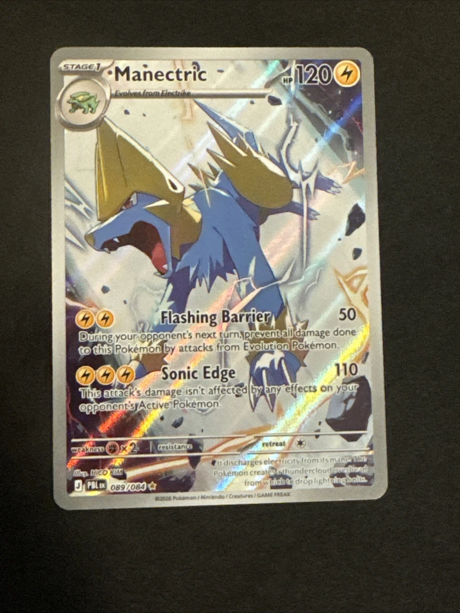 Manectric Pokémon TCG Cards for sale | eBay
