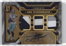 2023 Gold Standard Rookie Jersey Triple White 29/49 Luke Schoonmaker Auto 16wc